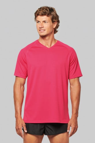 ProAct Mens V-neck short sleeves sports t-shirt [PA476]