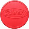 rode jeton 29mm, opdruk in relief van logo scream